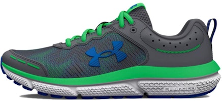 (Grade School) Under Armour Assert 10 AC Laser 'Pitch Grey Green Screen' 3026784-100 (Grade School) Under Armour Assert 10 AC Laser 'Pitch Grey Green Screen' 3026784-100