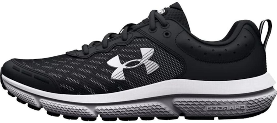 (Grade School) Under Armour Assert 10 AC Wide 'Black White' 3026185-001 Buy (Grade School) Under Armour Assert 10 AC Wide 'Black White' 3026185-001