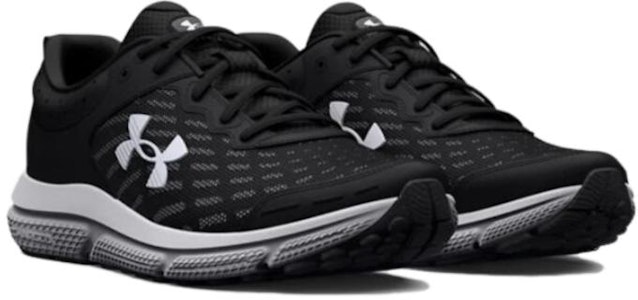 (Infantil) Under Armour Assert 10 AC Ancho 'Negro Blanco' 3026185-001 Lookbook (Infantil) Under Armour Assert 10 AC Ancho 'Negro Blanco' 3026185-001