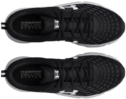(Grade School) Under Armour Assert 10 AC Wide 'Black White' 3026185-001 Shop (Grade School) Under Armour Assert 10 AC Wide 'Black White' 3026185-001