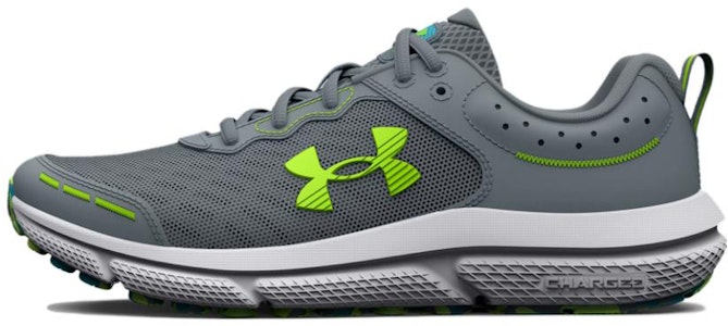 (小學)Under Armour Assert 10 AC Wide 'Gravel Lime Surge' 3026185-101 Buy (小學)Under Armour Assert 10 AC Wide 'Gravel Lime Surge' 3026185-101