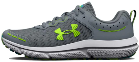 (Grade School) Under Armour Assert 10 AC Wide 'Gravel Lime Surge' 3026185-101 (Grade School) Under Armour Assert 10 AC Wide 'Gravel Lime Surge' 3026185-101