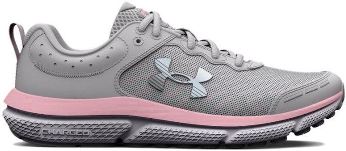 (小童) 安德玛Assert 10 AC宽版 '光晕灰 粉糖色' 3026192-100 Order (小童) 安德玛Assert 10 AC宽版 '光晕灰 粉糖色' 3026192-100