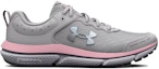 Order (Kanak-Kanak Sekolah) Under Armour Assert 10 AC Wide 'Kelabu Halo Merah Jambu Gula' 3026192-100