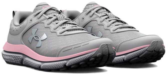 (小童) 安德玛Assert 10 AC宽版 '光晕灰 粉糖色' 3026192-100 Lookbook (小童) 安德玛Assert 10 AC宽版 '光晕灰 粉糖色' 3026192-100