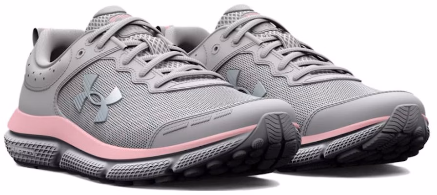 (Grade School) Under Armour Assert 10 AC Wide 'Halo Grey Pink Sugar' 3026192-100 Lookbook (Grade School) Under Armour Assert 10 AC Wide 'Halo Grey Pink Sugar' 3026192-100