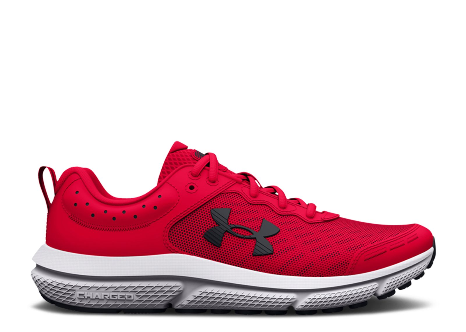(Grade School) Under Armour Assert 10 AC Wide 'Red Black' 3026185-600