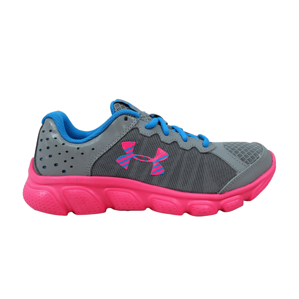 (Grade School) Under Armour Assert 6 'Steel Pink' 1266321-036