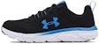 (Kasut Kanak-Kanak) Under Armour Assert 8 'Hitam Biru' 3022100-008