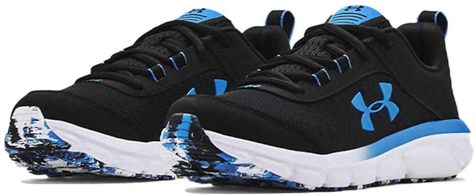 (Kasut Kanak-Kanak) Under Armour Assert 8 'Hitam Biru' 3022100-008 Lookbook (Kasut Kanak-Kanak) Under Armour Assert 8 'Hitam Biru' 3022100-008