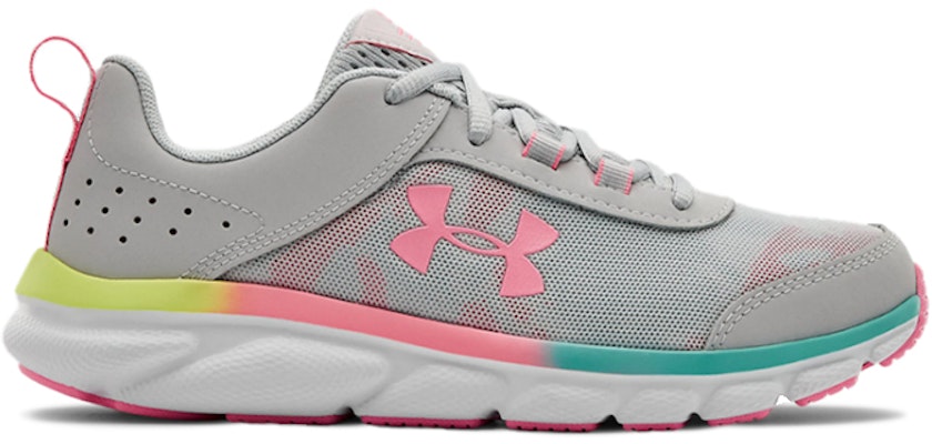 (Grade School) Under Armour Assert 8 'Kelabu Halo Merah Jambu' 3022100-105 Order (Grade School) Under Armour Assert 8 'Kelabu Halo Merah Jambu' 3022100-105