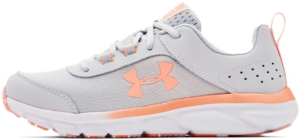 (Grade School) Under Armour Assert 8 'Halo Grey White' 3022100-110 (Grade School) Under Armour Assert 8 'Halo Grey White' 3022100-110