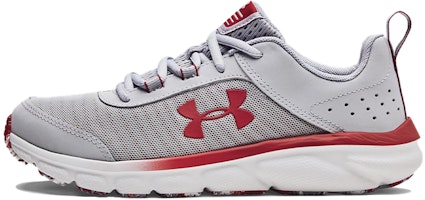 (Grade School) Under Armour Assert 8 'Mod Grey Fireball' 3022100-108 (Grade School) Under Armour Assert 8 'Mod Grey Fireball' 3022100-108