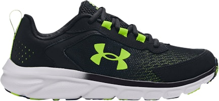 (Grade School) Under Armour Assert 9 'Black Lime' 3024633-006 (Grade School) Under Armour Assert 9 'Black Lime' 3024633-006