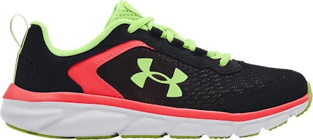 (Grade School) Under Armour Assert 9 'Black Penta Pink' 3024634-001 (Grade School) Under Armour Assert 9 'Black Penta Pink' 3024634-001