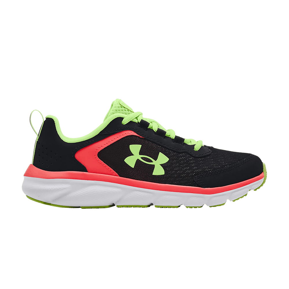 (Grade School) Under Armour Assert 9 'Black Penta Pink' 3024634-001