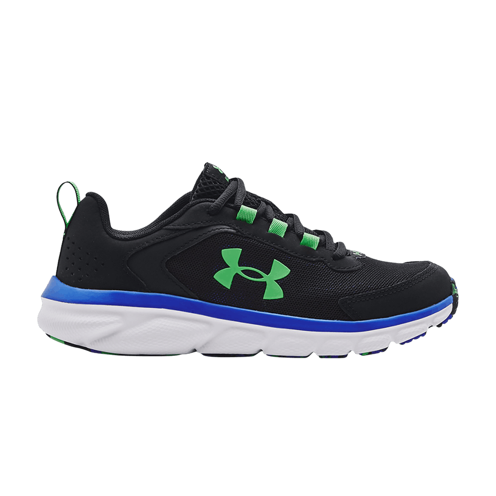 (Grade School) Under Armour Assert 9 'Black Versa Blue' 3024633-005