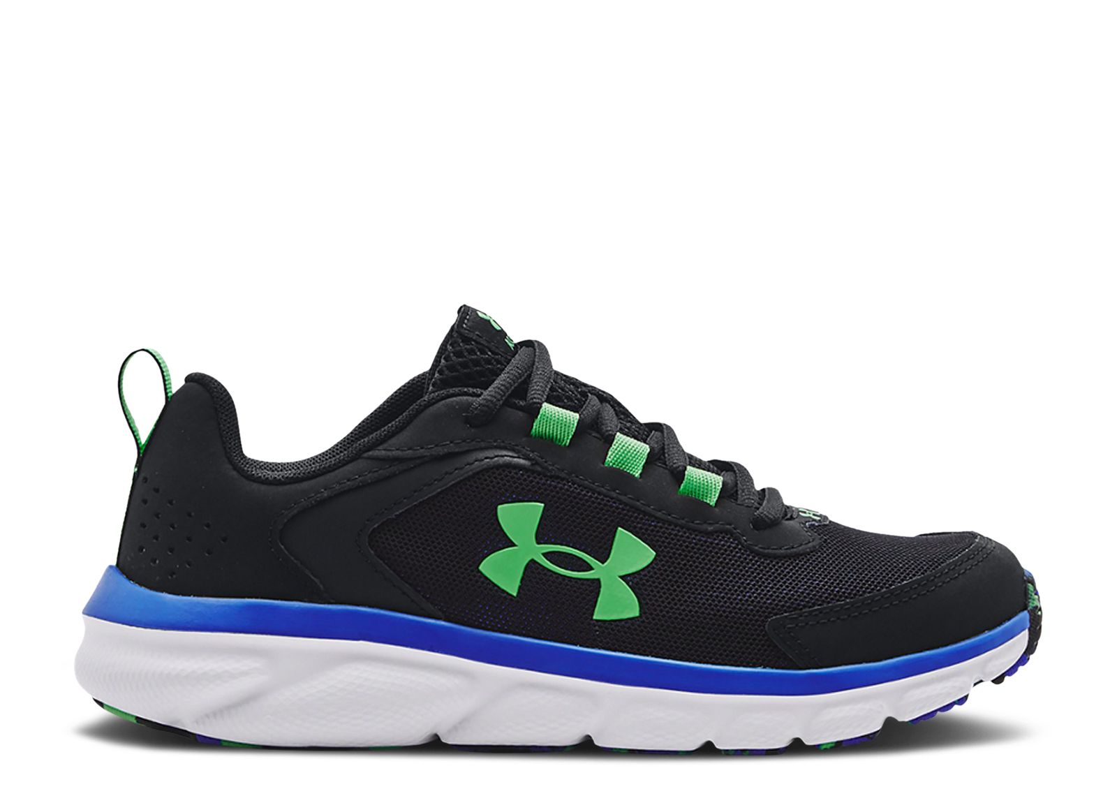 (Grade School) Under Armour Assert 9 'Black Versa Blue' 3024633-005