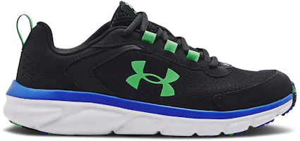 (Grade School) Under Armour Assert 9 'Black Versa Blue' 3024633-005 (Grade School) Under Armour Assert 9 'Black Versa Blue' 3024633-005