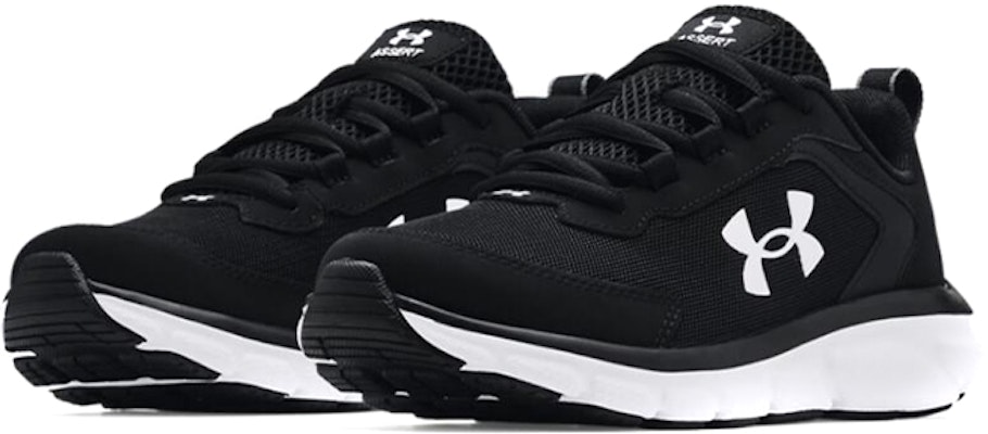 (Grade School) Under Armour Assert 9 'Black White' 3024633-001 Order (Grade School) Under Armour Assert 9 'Black White' 3024633-001