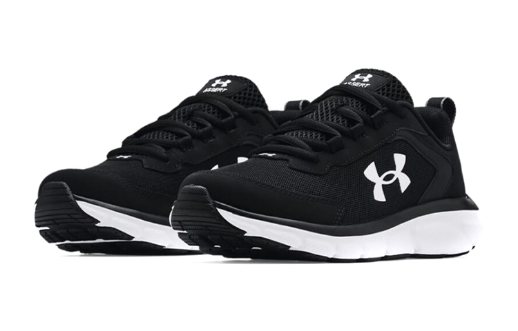 Order (Grade School) Under Armour Assert 9 'Hitam Putih' Anak-anak 3024633-001