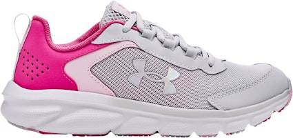 (Grade School) Under Armour Assert 9 'Halo Grey Rebel Pink' 3024634-104 (Grade School) Under Armour Assert 9 'Halo Grey Rebel Pink' 3024634-104