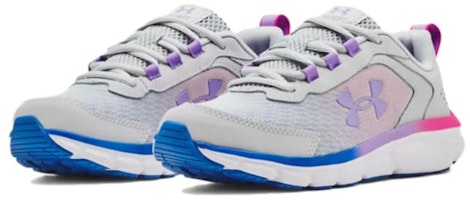 언더아머 어썰트 9 '헤일로 그레이 화이트'(초등학생용) 3024634-106 Lookbook 언더아머 어썰트 9 '헤일로 그레이 화이트'(초등학생용) 3024634-106