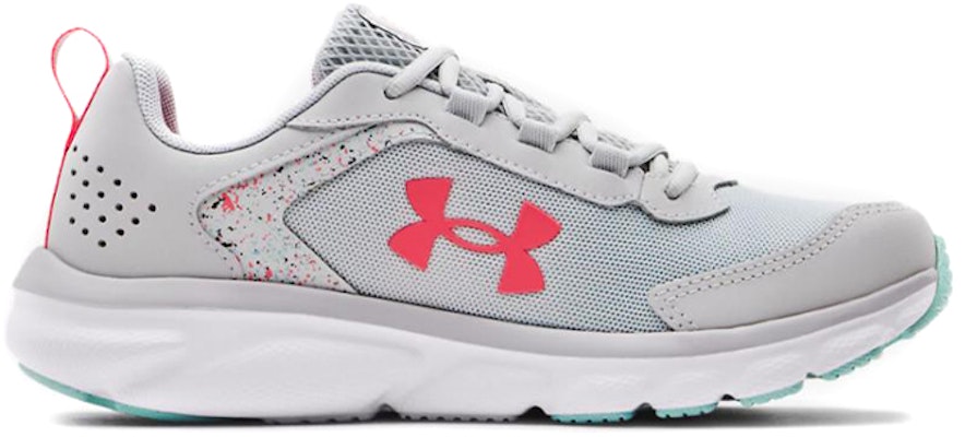 (Grade School) Under Armour Assert 9 'Paint Splatter - Halo Grey Pink' 3024867-100 Order (Grade School) Under Armour Assert 9 'Paint Splatter - Halo Grey Pink' 3024867-100