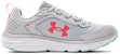 (Grade School) Under Armour Assert 9 'Paint Splatter - Halo Grey Pink' 3024867-100
