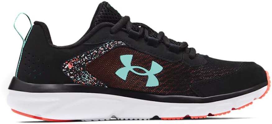 (Grade School) Under Armour Assert 9 'Paint Splatter - Black Tile Blue' 3024867-001 Order (Grade School) Under Armour Assert 9 'Paint Splatter - Black Tile Blue' 3024867-001