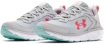 Lookbook (Grade School) Under Armour Assert 9 'Paint Splatter - Halo Grey Pink' 3024867-100