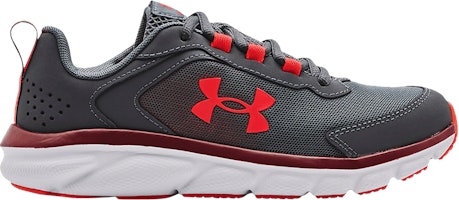 (Grade School) Under Armour Assert 9 'Pitch Grey Chestnut Red' 3024633-106 (Grade School) Under Armour Assert 9 'Pitch Grey Chestnut Red' 3024633-106