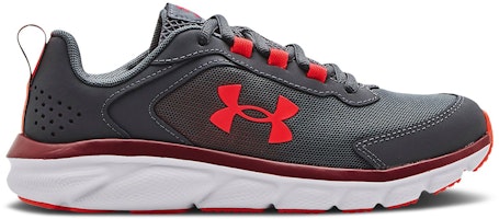 (Grade School) Under Armour Assert 9 'Pitch Grey Chestnut Red' 3024633-106 (Grade School) Under Armour Assert 9 'Pitch Grey Chestnut Red' 3024633-106
