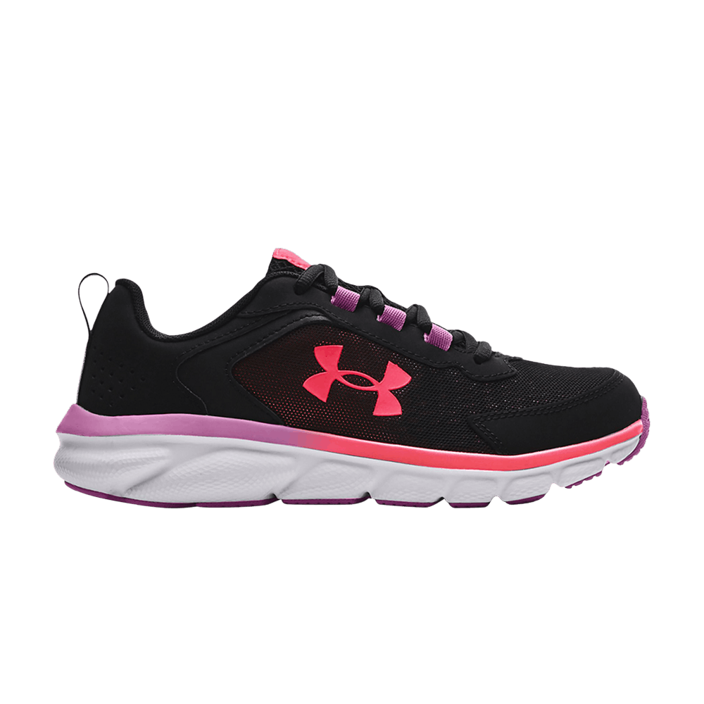 (Grade School) Under Armour Assert 9 AC 'Black Jellyfish' 3024634-002
