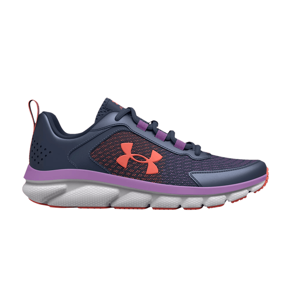 (Grade School) Under Armour Assert 9 Pearl 'Utility Blue Vivid Lilac' 3025412-500