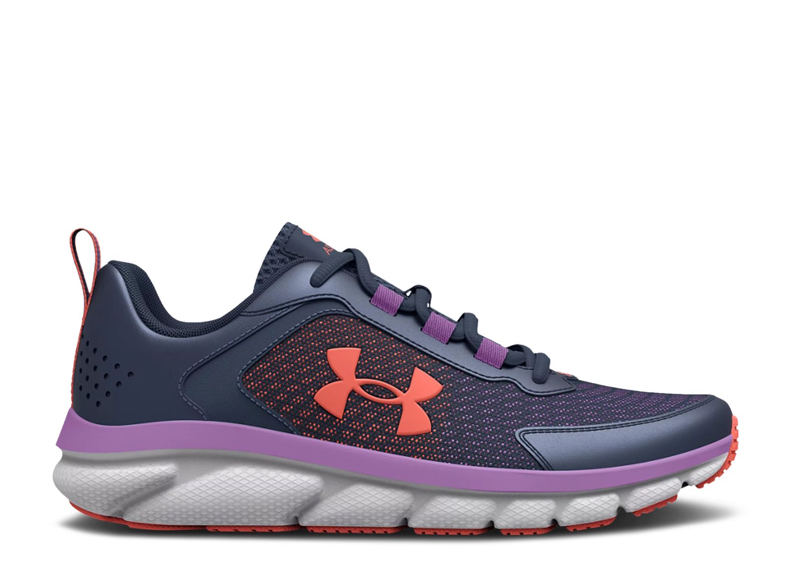 (Grade School) Under Armour Assert 9 Pearl 'Utility Blue Vivid Lilac' 3025412-500