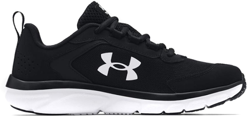 (Grade School) Under Armour Assert 9 Wide 'Black White' 3024850-001 Order (Grade School) Under Armour Assert 9 Wide 'Black White' 3024850-001