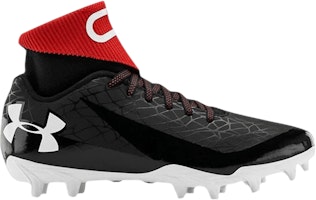 (Grade School) Under Armour C1N MC Jr. 'Black Red' 3022670-002 (Grade School) Under Armour C1N MC Jr. 'Black Red' 3022670-002