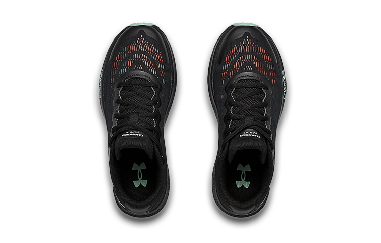 Shop (小学款) Under Armour Charged Bandit 6 '黑薄荷绿' 3023922-001