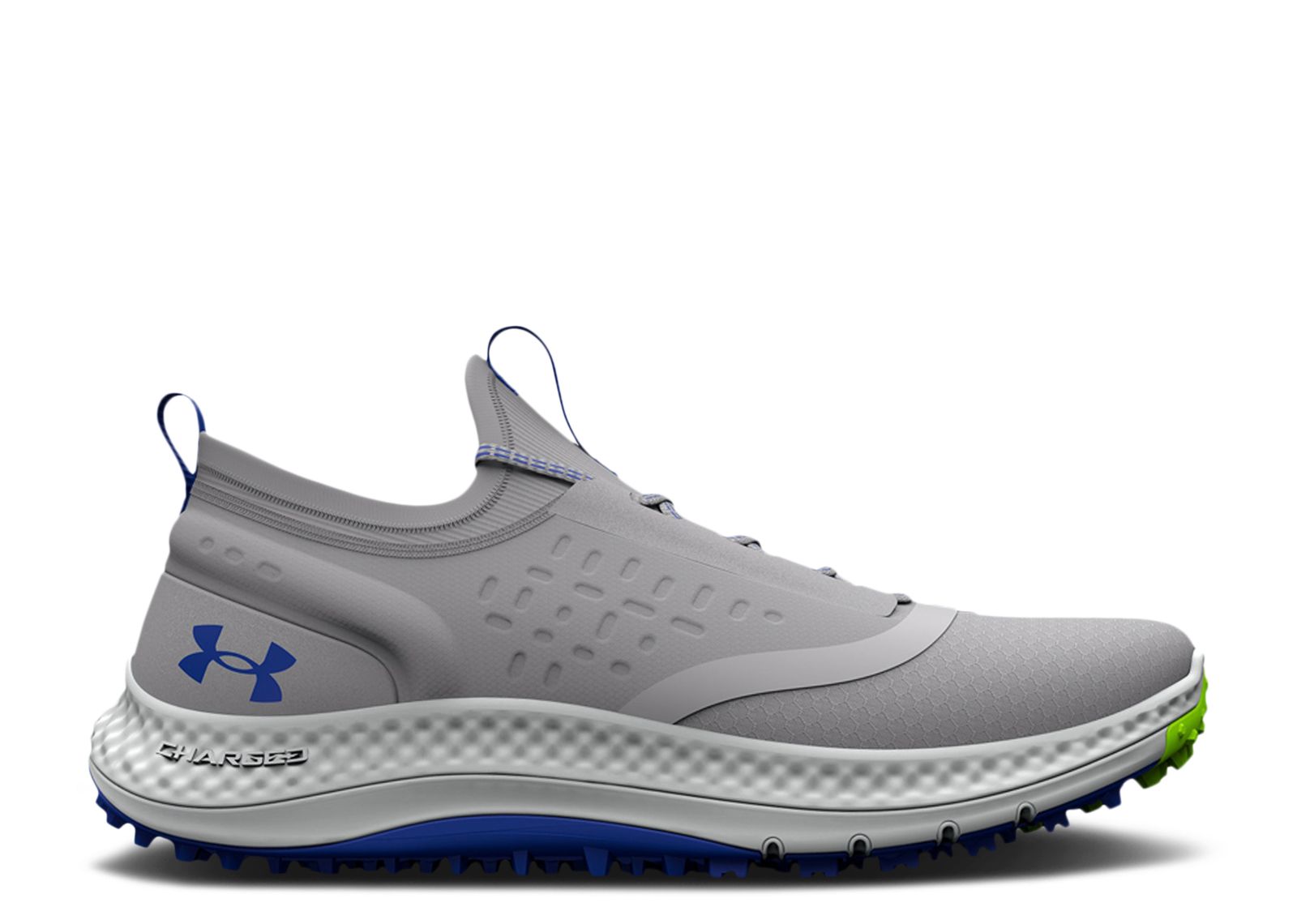 (Grade School) Under Armour Charged Phantom Spikeless Golf 'Mod Grey Royal' 3026407-100
