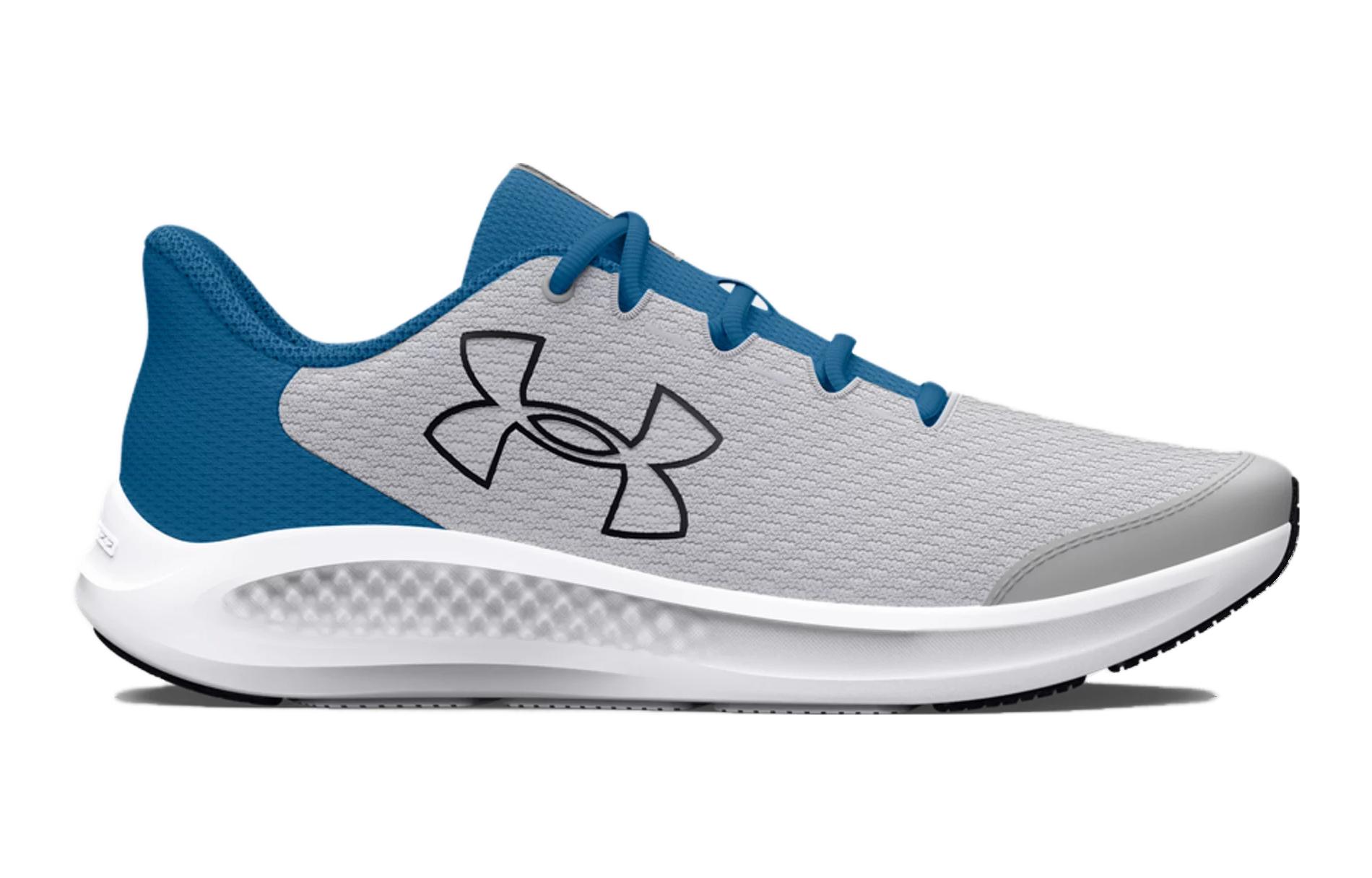 (GS) UA Charged Pursuit 3 'Big Logo - Mod Grey Cosmic Blue' 圖 2