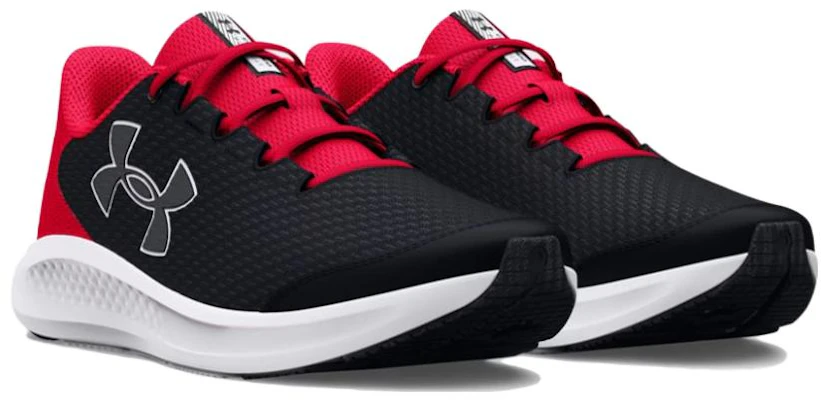 (Enfants) Under Armour Charged Pursuit 3 ''Big Logo - Noir Rouge'' 3026695-001 Lookbook (Enfants) Under Armour Charged Pursuit 3 ''Big Logo - Noir Rouge'' 3026695-001