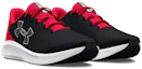 Lookbook (Enfants) Under Armour Charged Pursuit 3 ''Big Logo - Noir Rouge'' 3026695-001