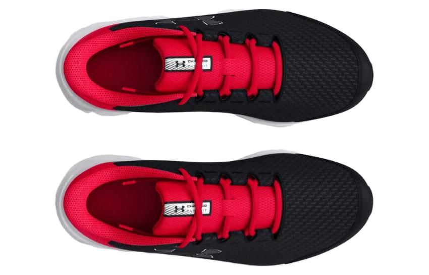 Shop (Enfants) Under Armour Charged Pursuit 3 ''Big Logo - Noir Rouge'' 3026695-001