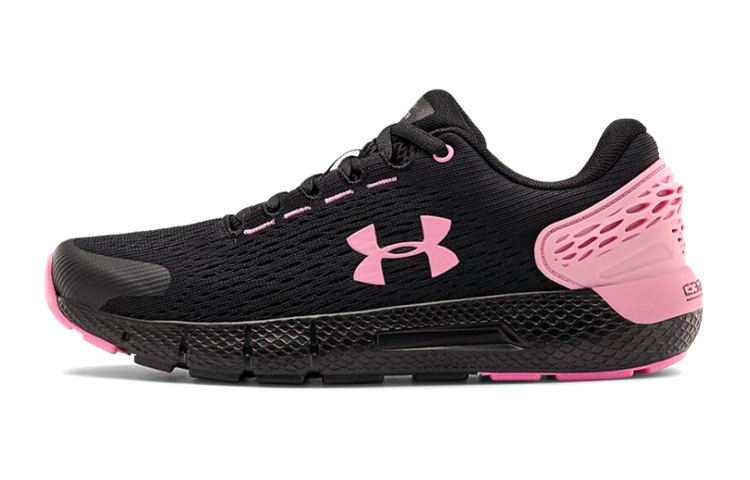 (Grade School) Under Armour Charged Rogue 2 'Black Pink' 3022868-003