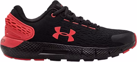 (Grade School) Under Armour Charged Rogue 2 'Black Red' 3022868-002 (Grade School) Under Armour Charged Rogue 2 'Black Red' 3022868-002