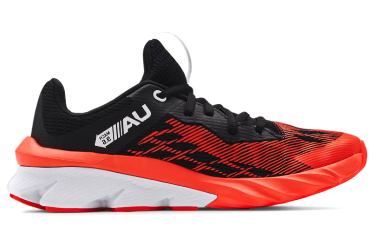 Order (Kanak-Kanak) Under Armour Charged Scramjet 3 'Api Phoenix Hitam' 3022611-003