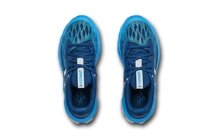 Shop (小学) Under Armour Charged Scramjet 3 '石墨蓝' 3022611-403
