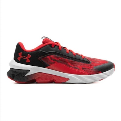 (Sekolah Dasar) Under Armour Charged Scramjet 4 'Hitam Merah' 3024208-001 Order (Sekolah Dasar) Under Armour Charged Scramjet 4 'Hitam Merah' 3024208-001
