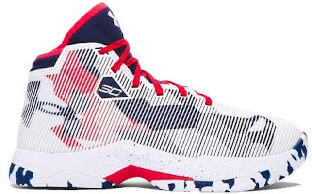 (Grade School) Under Armour Curry 2.5 ''USA'' Kinderen Sneakers 1274062-107 Buy (Grade School) Under Armour Curry 2.5 ''USA'' Kinderen Sneakers 1274062-107